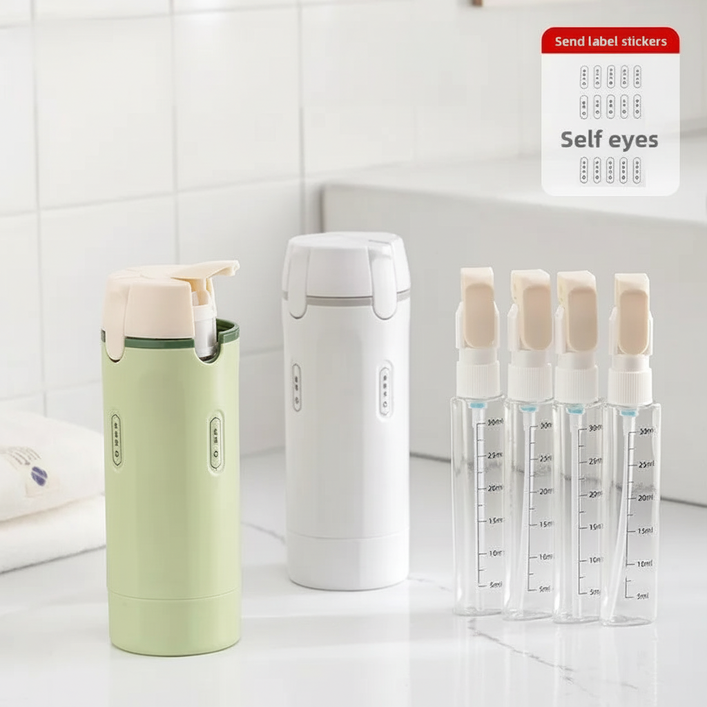 Kit vert fond blanc